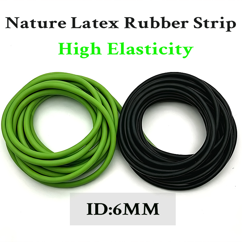 Plumbing - Black/green Natural Rubber Solid Strip with