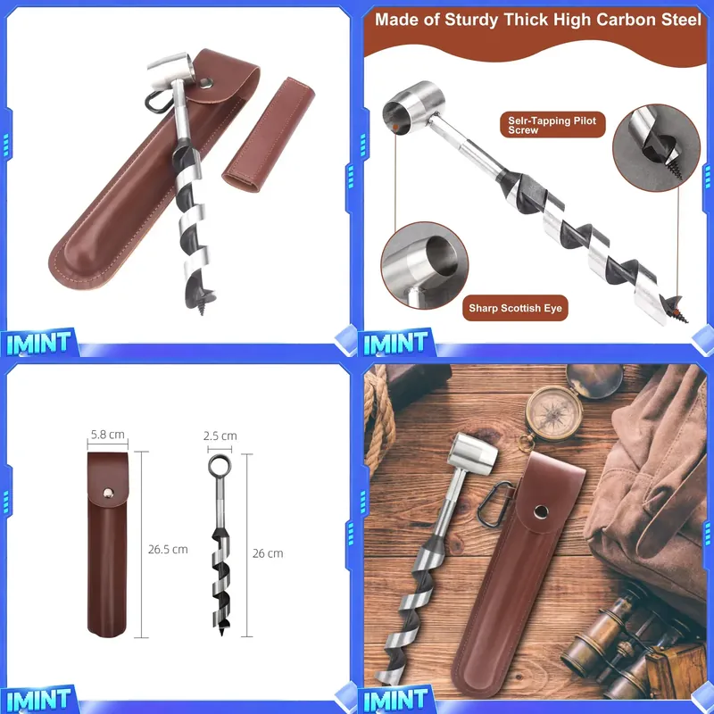 Hand Tools - Hand Auger Wrench Outdoor Survival Settlers