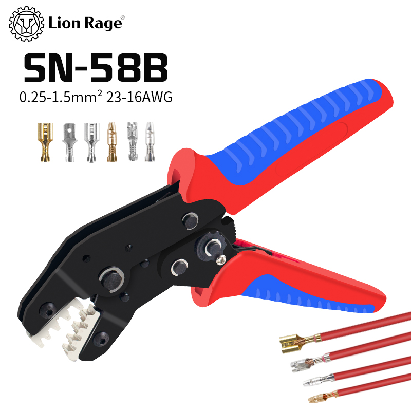 Ratchet Crimping Tool SN-58B P - огляд і ціна Automatic Wire Stripper Cutter