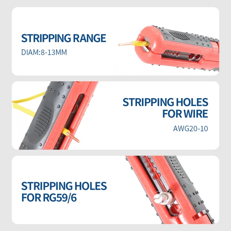 Multifunctional Wire Stripper  - огляд і ціна Automatic Wire Stripper Cutter