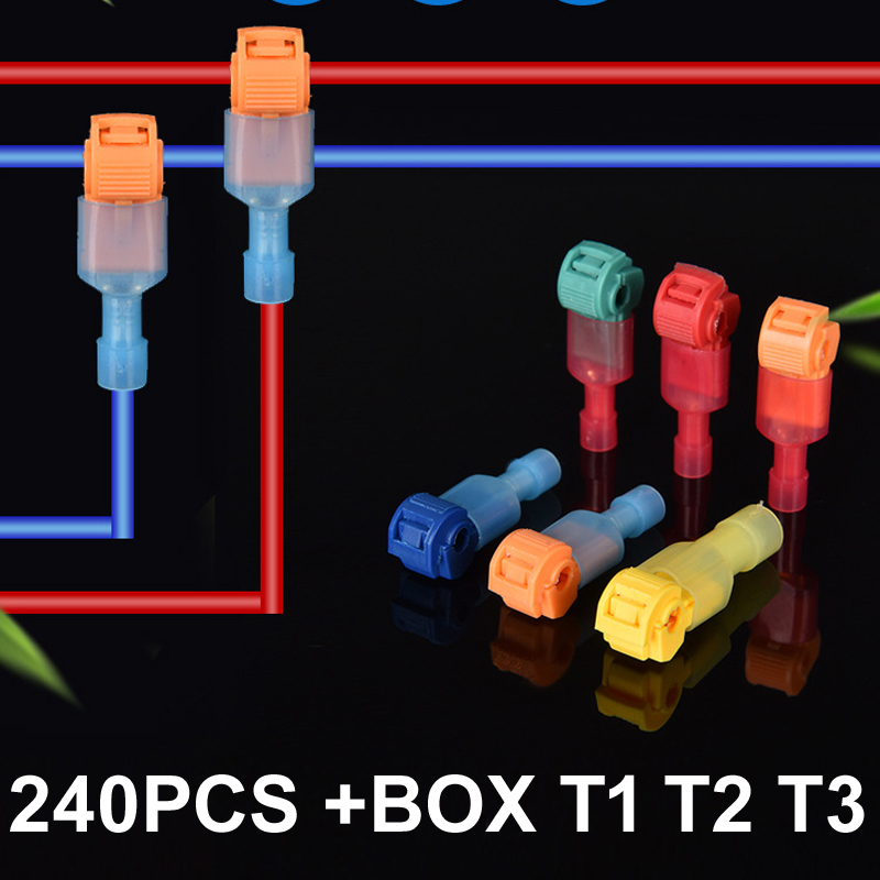240PCS T1 T2 T3 Connector Stri - огляд і ціна Automatic Wire Stripper Cutter