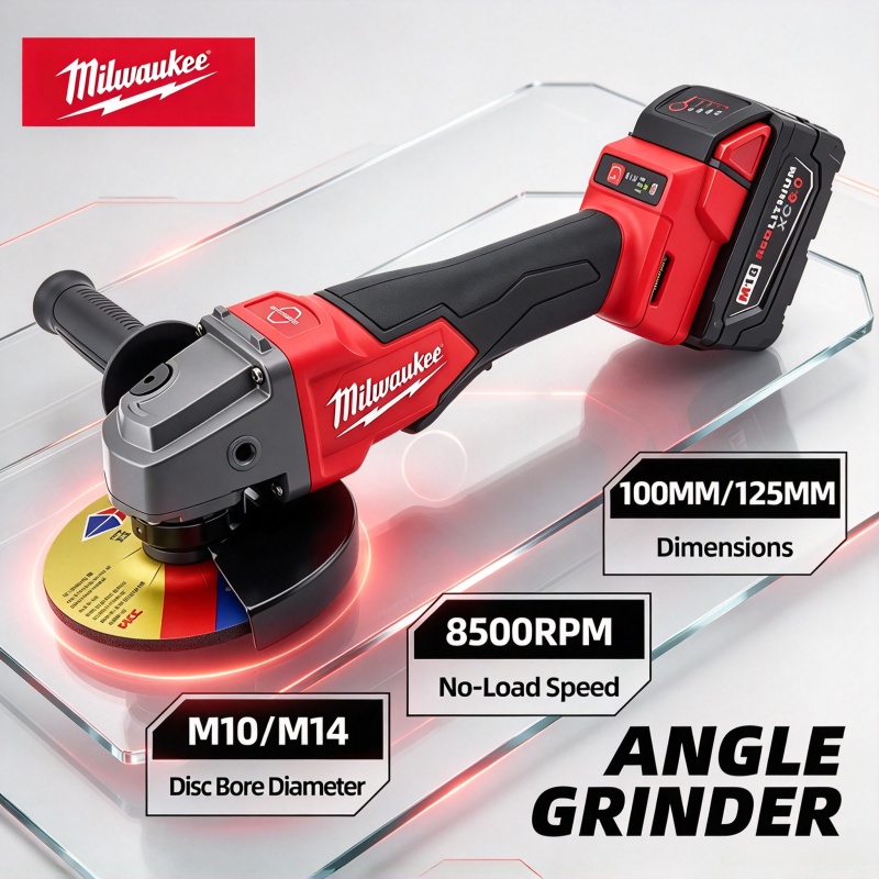 New Original Genuine Milwaukee - огляд і ціна Brushless Angle Grinder Battery Powered