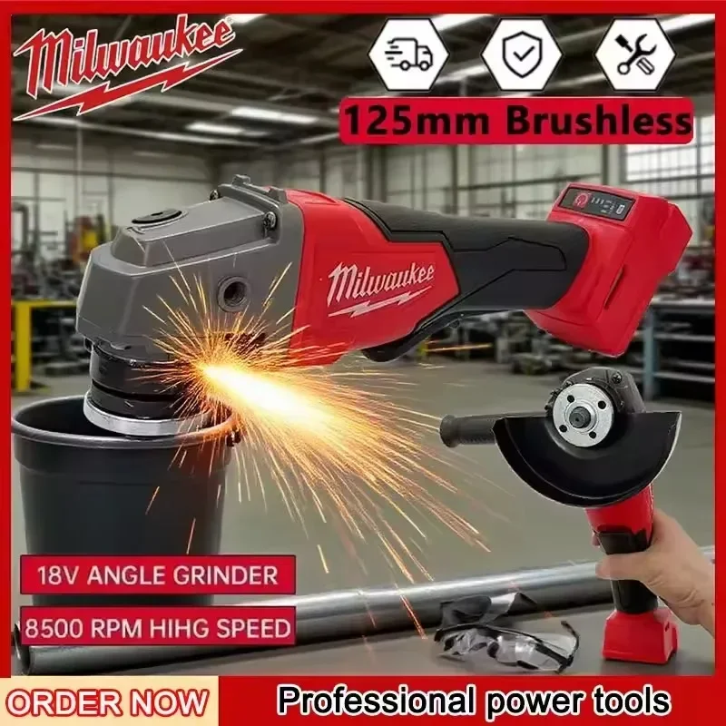 New Original Genuine Milwaukee - огляд і ціна Brushless Angle Grinder Battery Powered